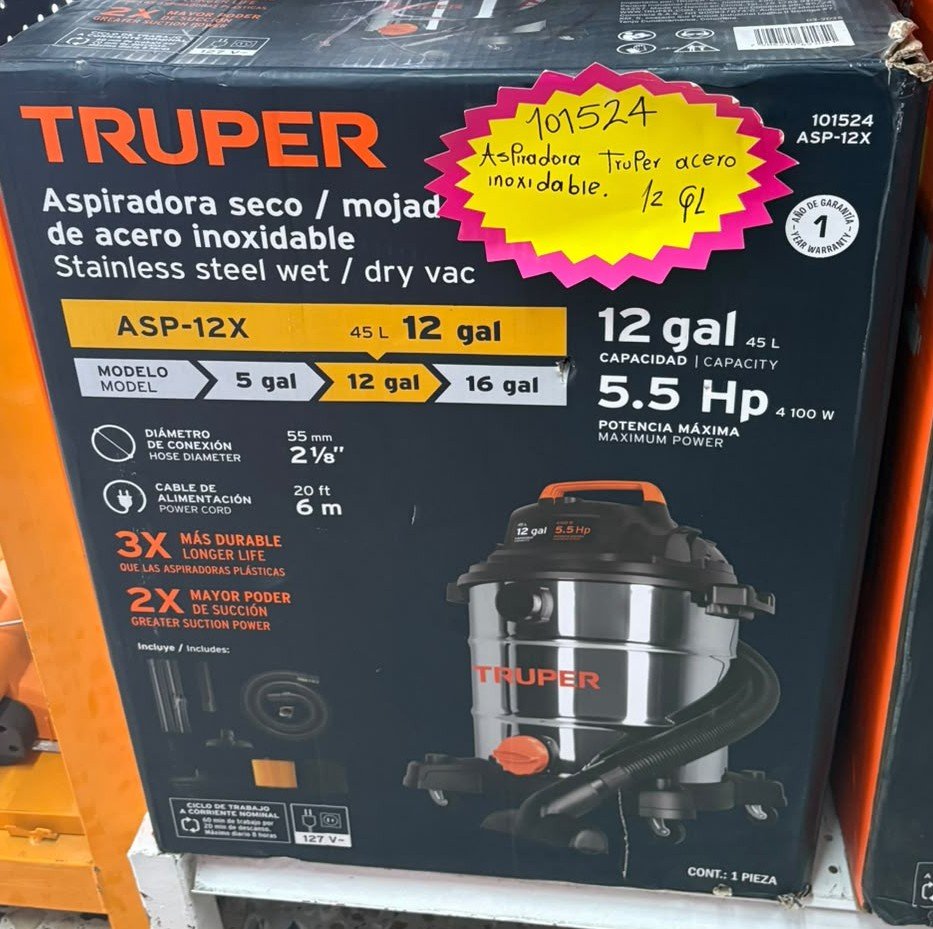 Aspiradora Truper