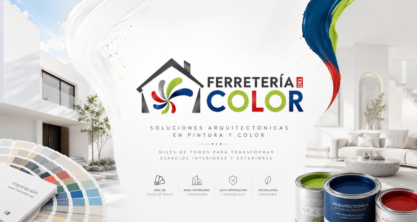 Líneas de pintura Ferretería del Color
