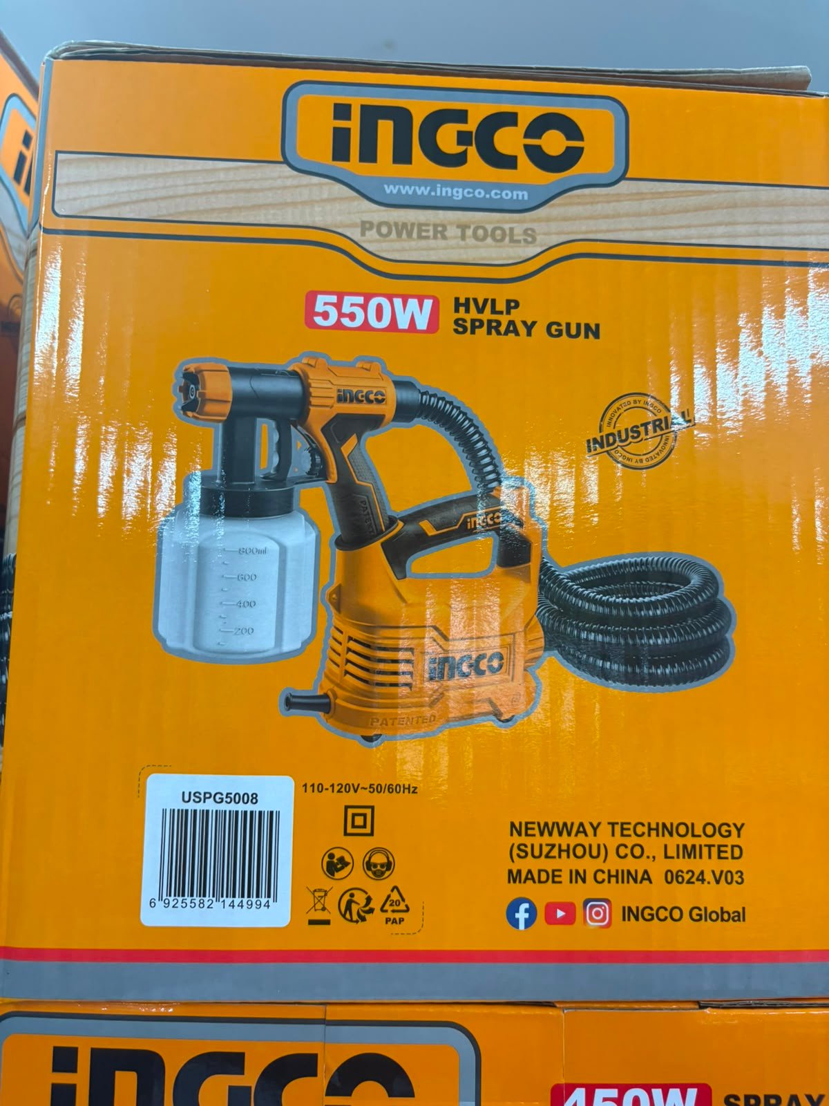 Ingco Pistola Spray 550W