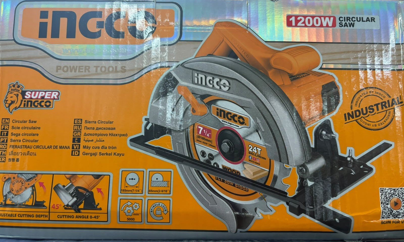 Ingco Sierra Circular 1200W