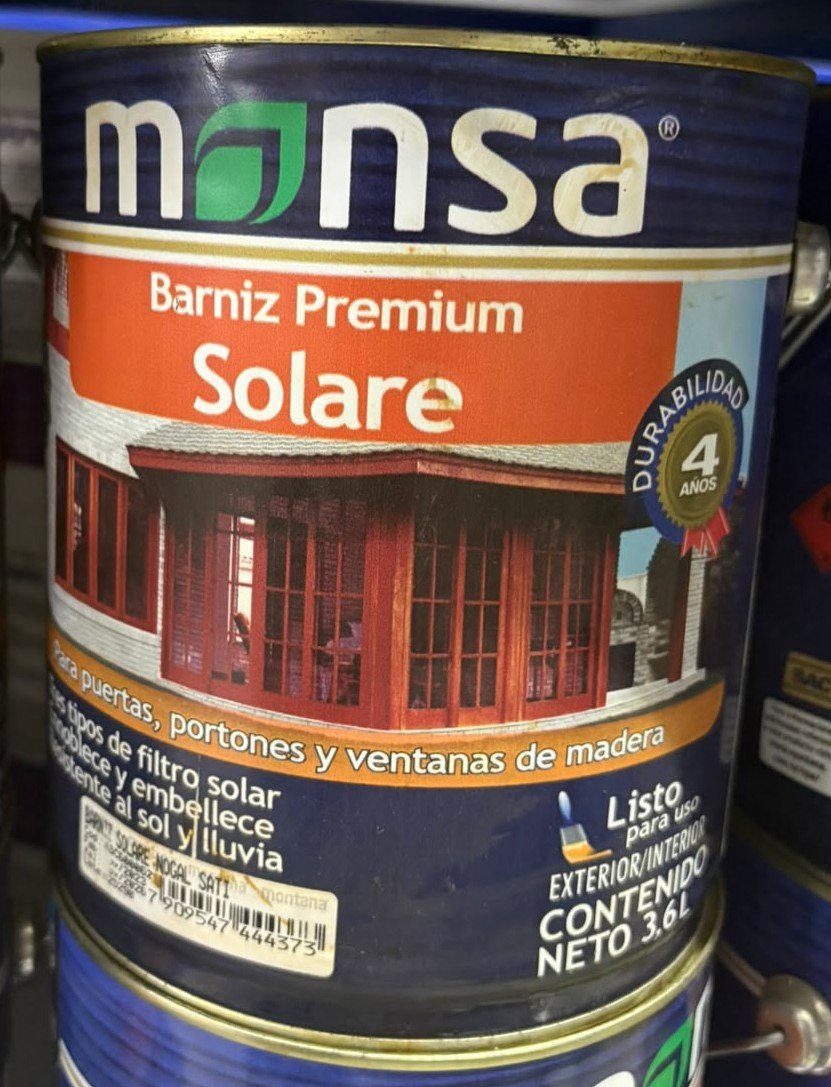 Monsa Barniz Premium Solare