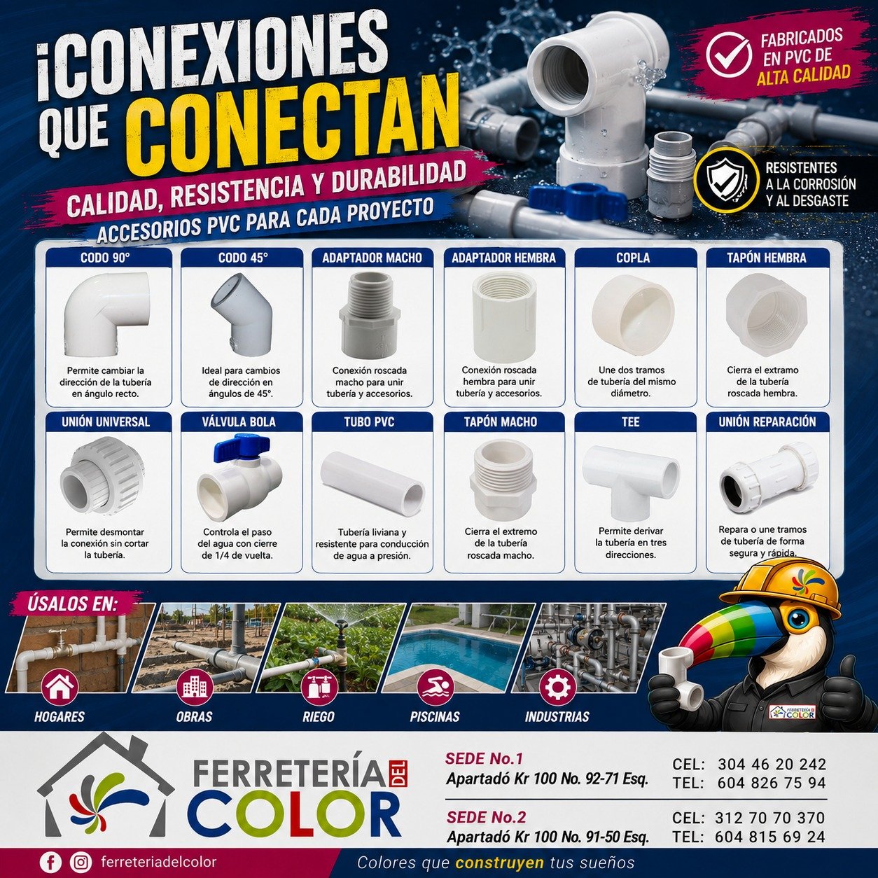 Accesorios PVC
