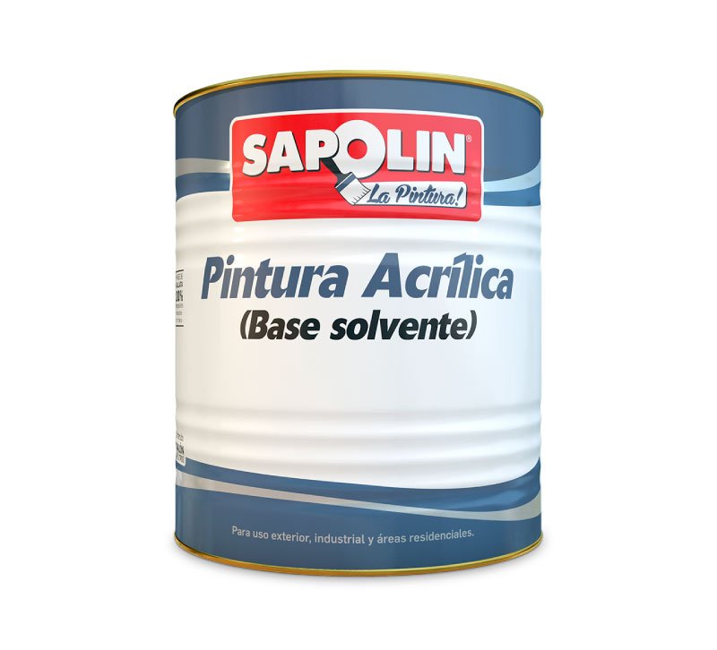Pintura Acrílica Base Solvente