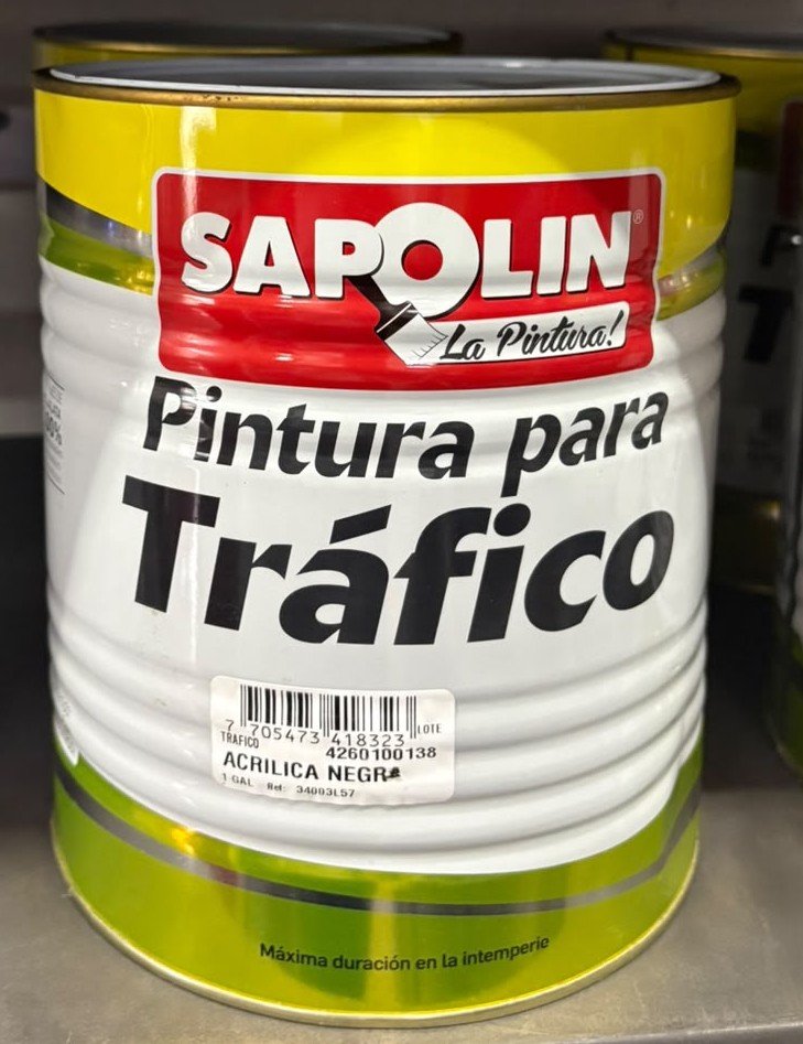 Sapolin Pintura Tráfico Acrílica